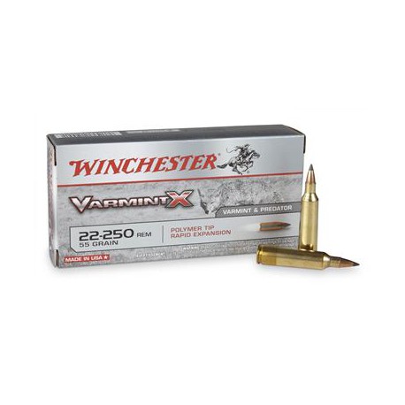 .22-250REM Winchester 55gr Varmint-X