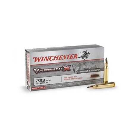 .223REM Winchester 55gr varmint x