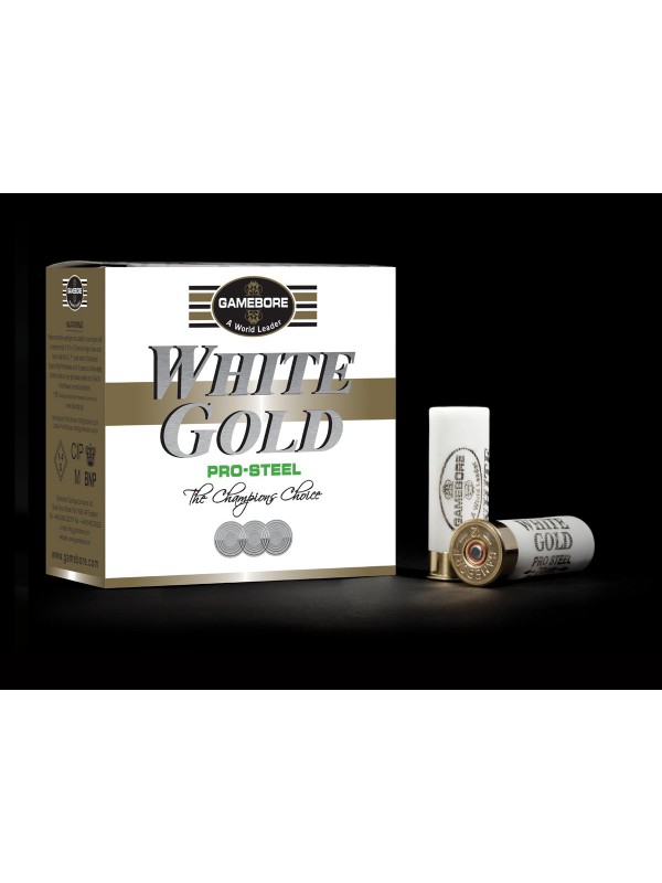 Hagelpatronen White Gold kaliber 12 6/28 gram