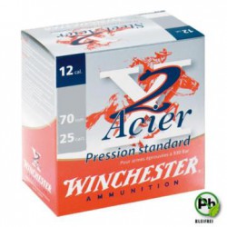 Hagelpatronen Winchester kaliber 12 7/24 gram X2