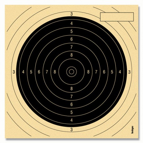 Schietschijf 50m kkg