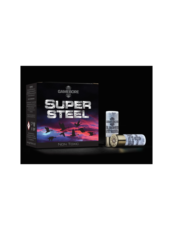 Hagelpatronen Super Steel kaliber 12 3/32 gram