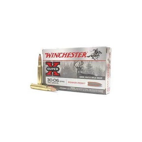 .30-06spr Winchester 180gr power-point