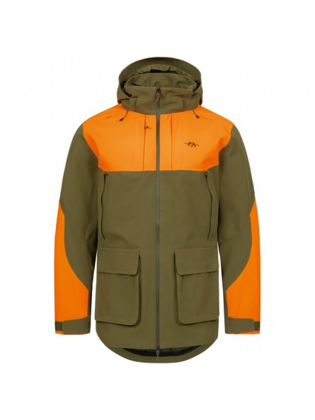 Jas Striker Dark Olive Blaze Orange Blazer M