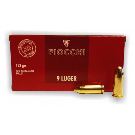 9mm para Fiocchi 123gr FMJ